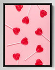 Heart Lollipops