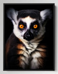 Lemur Black Portrait