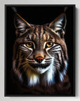 Lynx Black Portrait