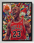 Michael Jordan Legend Pop Art