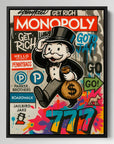 Monopoly Rich Pop Art