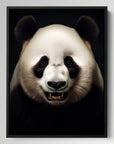 Panda Black Portrait