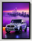 Purple City Mercedes G Wagon