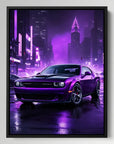 Purple Dodge Challenger