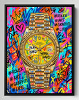 Rolex Graffiti Gold