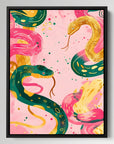 Snakes Pink