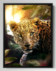 Sunset Leopard