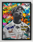 Tupac Shakur Pop Art