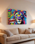 Lion Roar Pop Art