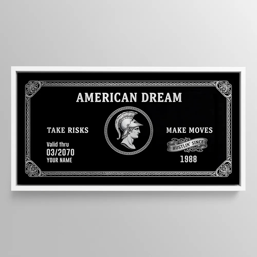American Dream Card (Customizable)