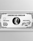 American Dream Card Platinum (Customizable)