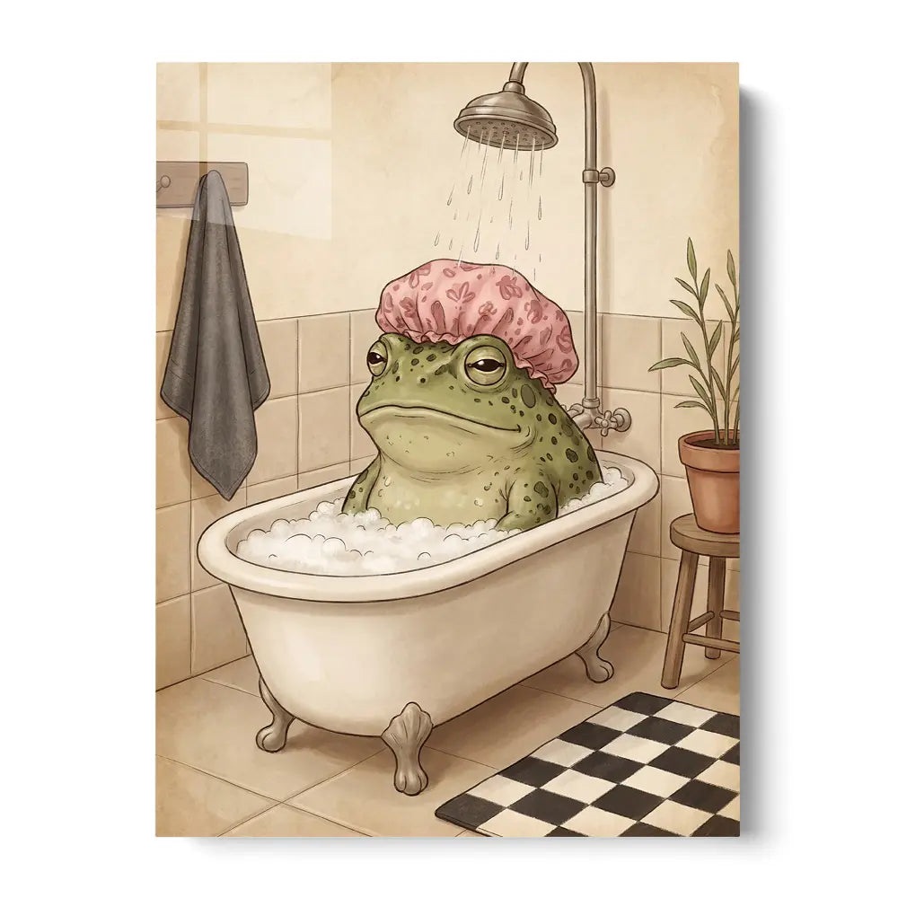 Bathing Frog