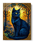Stained Glass Cat