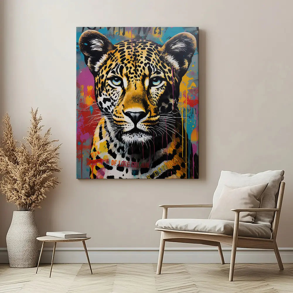 Leopard Wall
