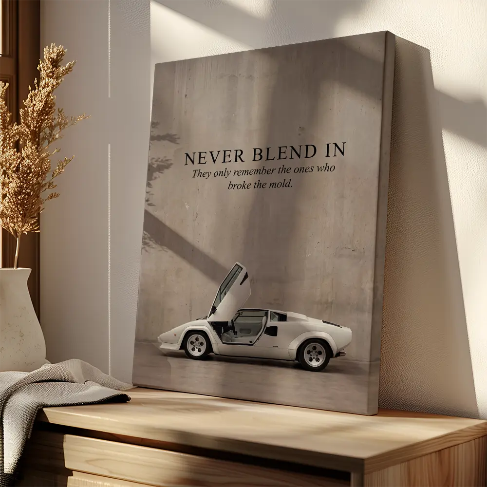 Never Blend In