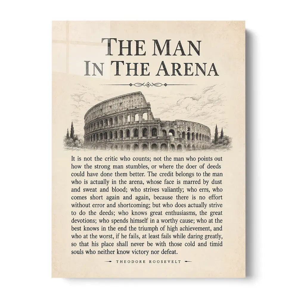 The Man In The Arena