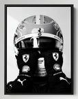 Hiding Face Helmet