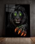 Lion Glowing Paw