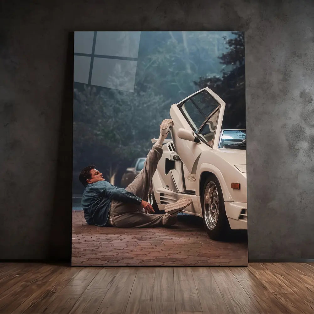 Falling Near Car