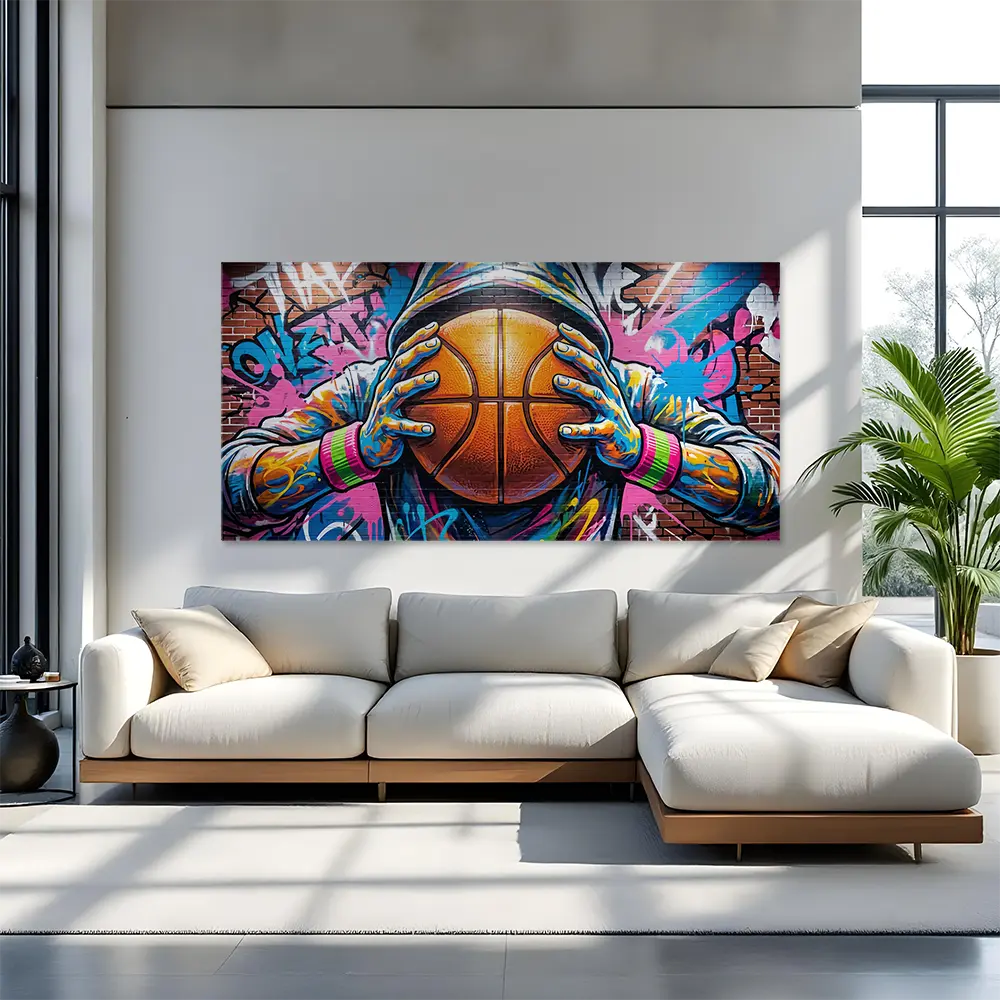 Wall Basketball Hoodie