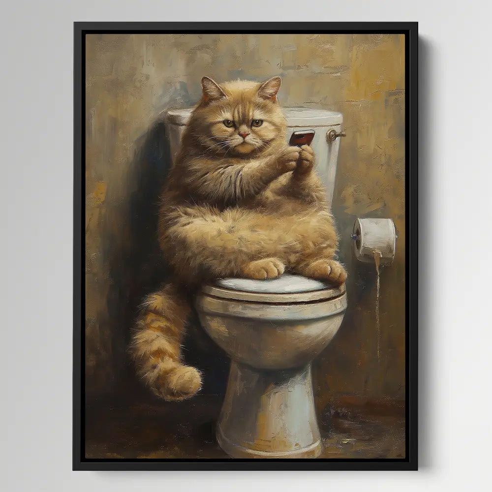 Texting Cat