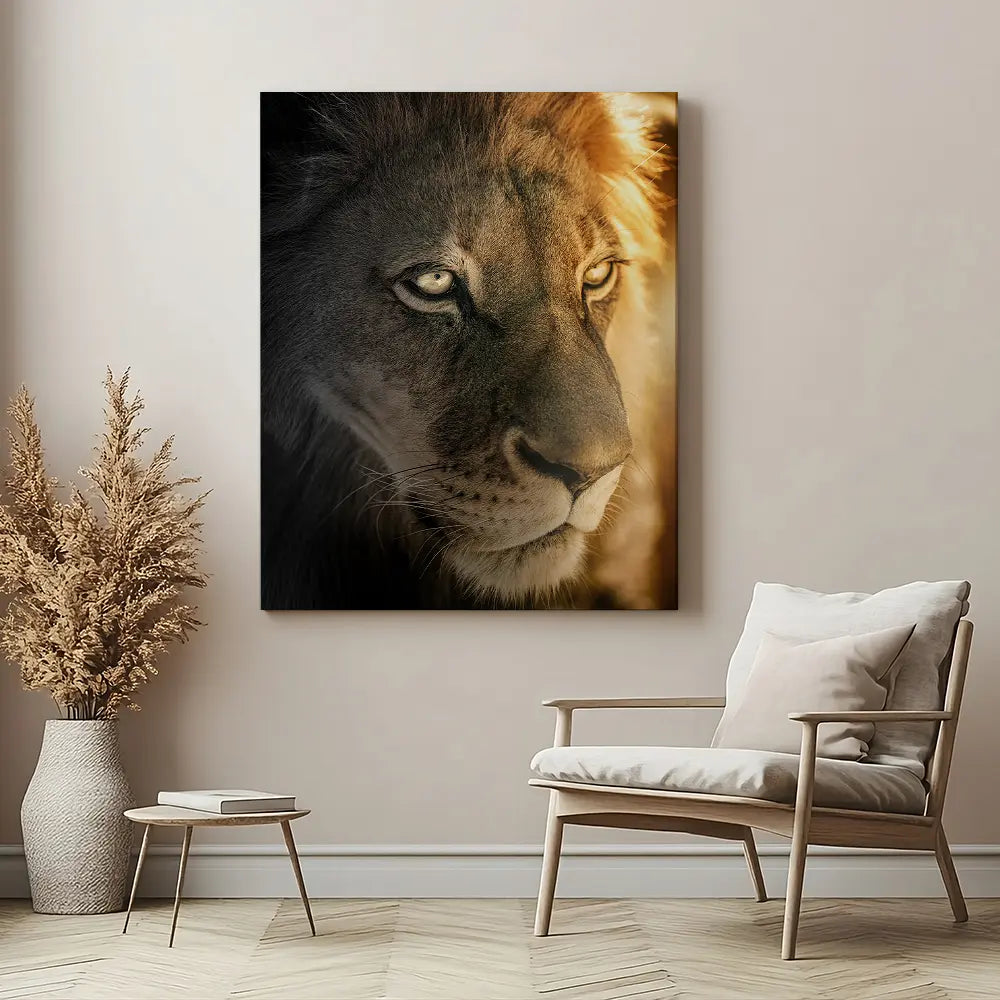 Golden Hour Lion