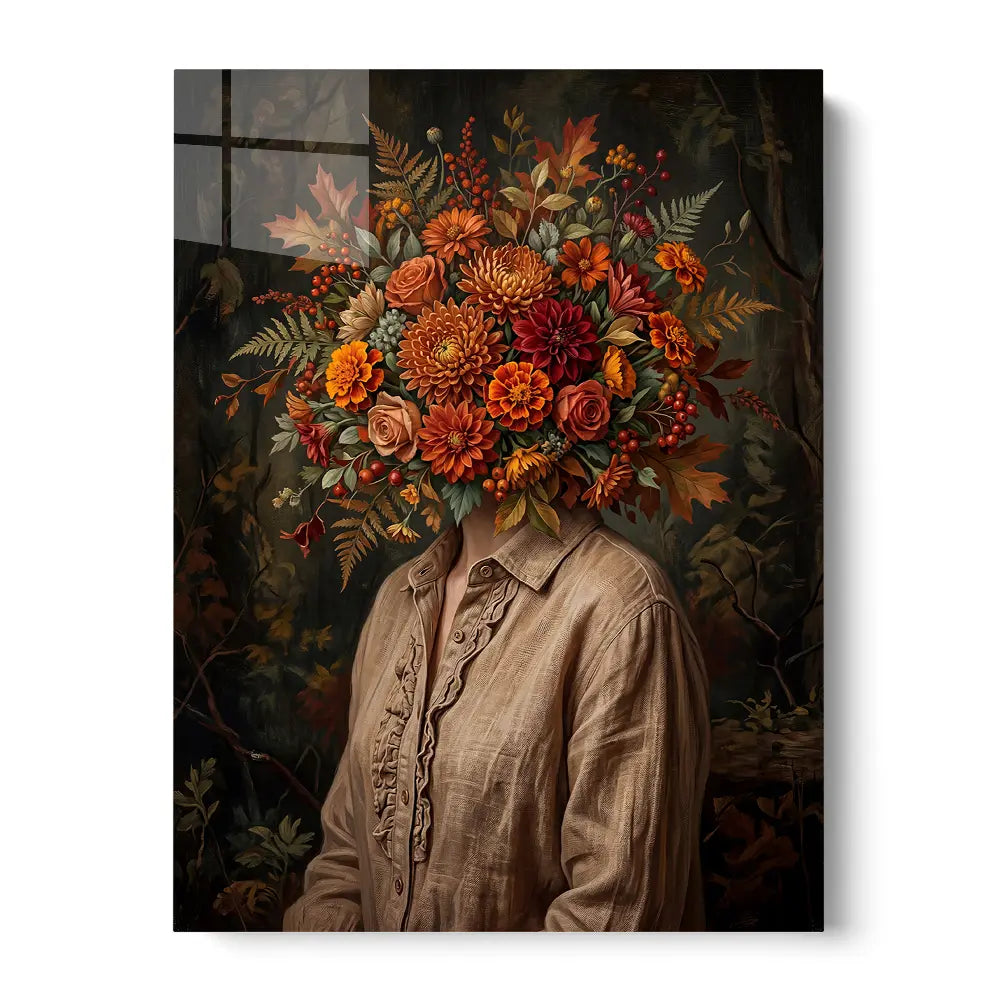 Autumn Floral Portrait