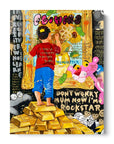 Banksy Gold Pop Art