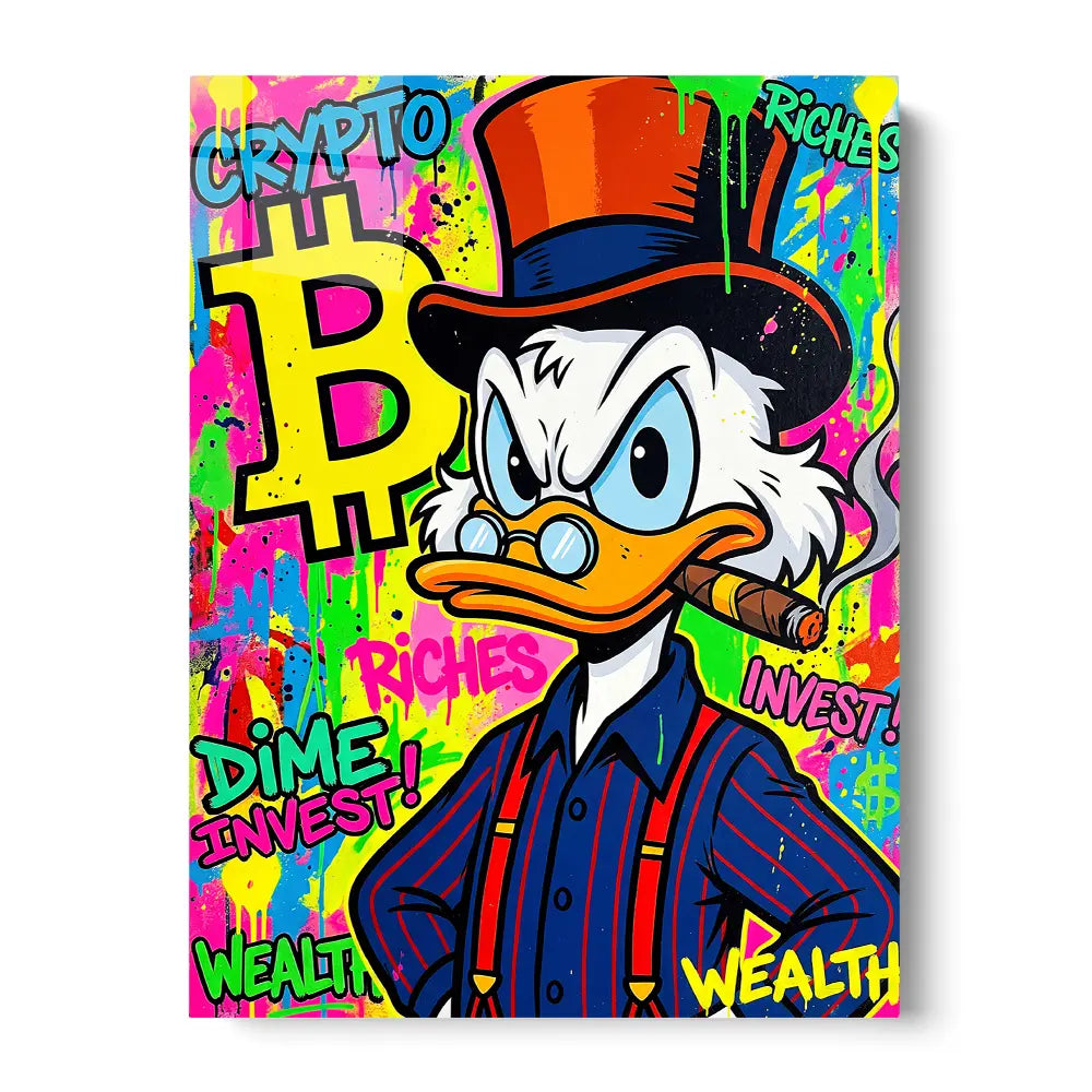 Bitcoin Wealth Art