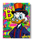 Bitcoin Wealth Art