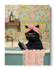 Black Cat In Bath