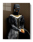 Black Hiding Queen