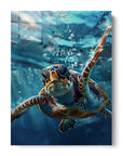 Clear Turtle Portrait