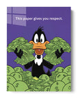 Daffy Paper Respect