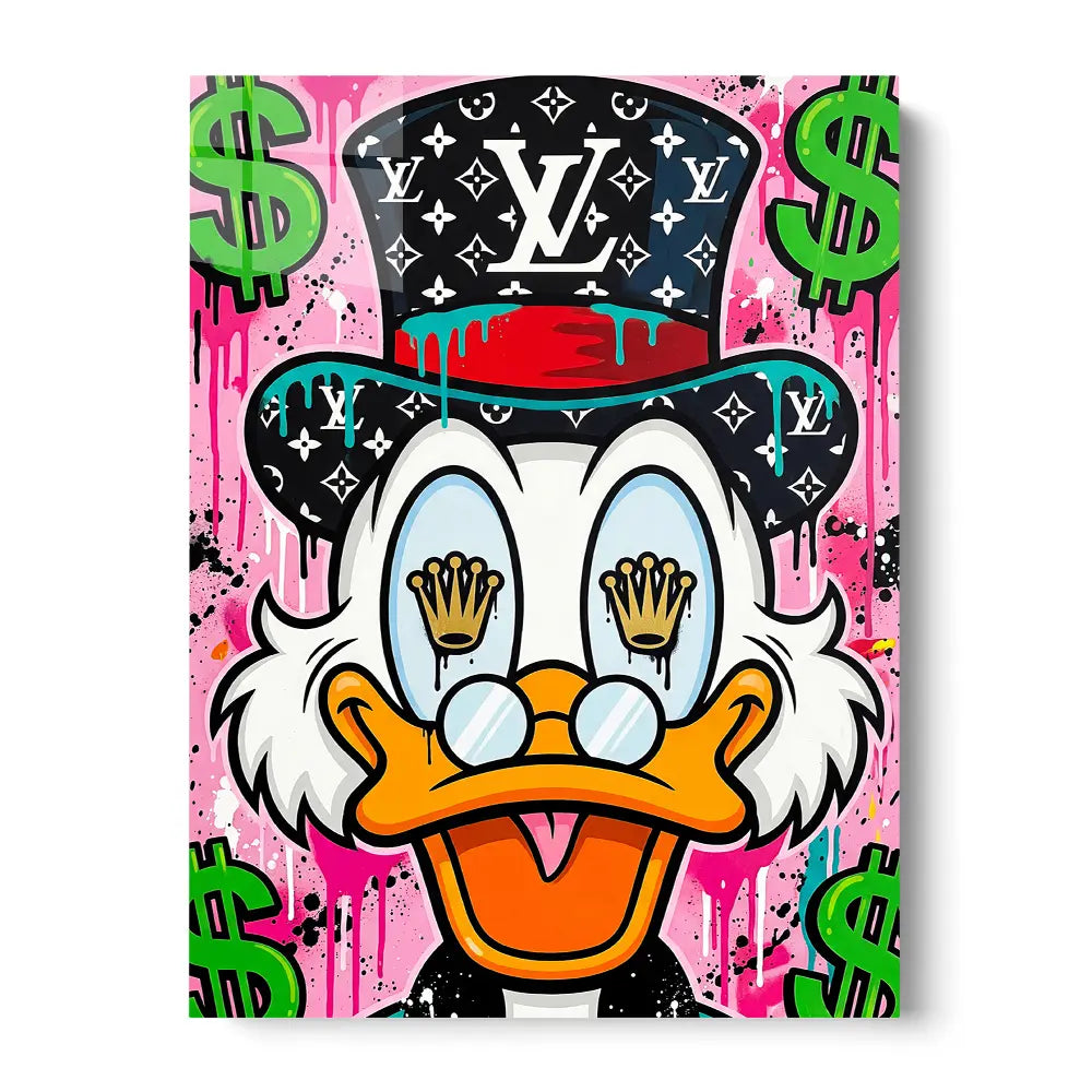 Designer Duck Pop Art