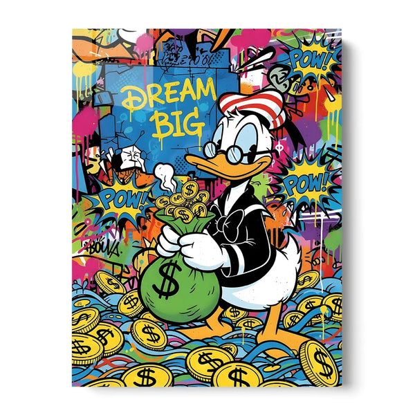 Donald Duck Dream Big – Zenz Art