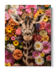 Giraffe Flowers Dream