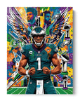 Jalen Hurts Pop Art