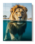 Lion Swimming