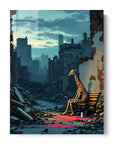 Lonely Giraffe Portrait