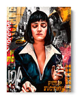 Mia Wallace Graffiti
