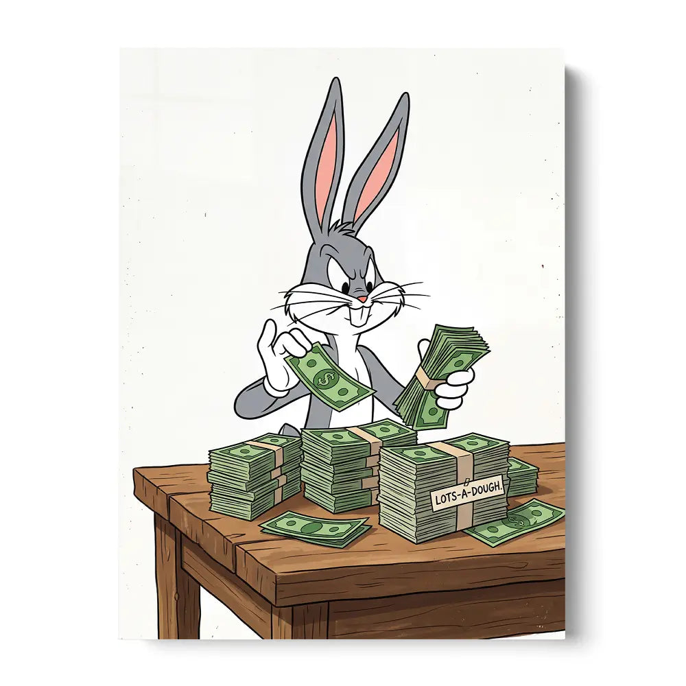 Money Stack Rabbit