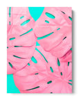 Pink Jungle Leaves