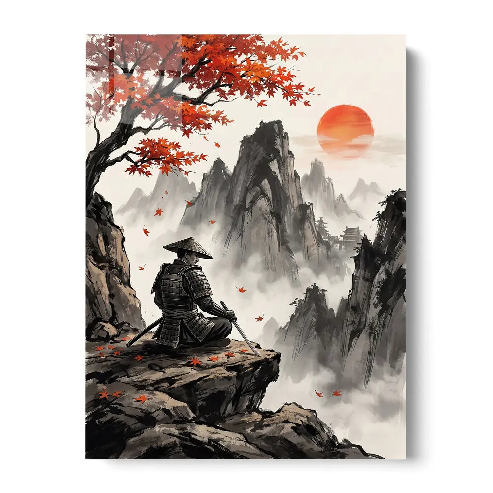 Samurai Sunset Meditation