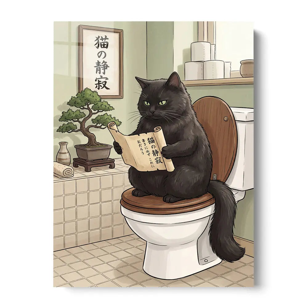Scroll Cat Toilet