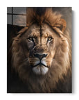 Serious Lion Face