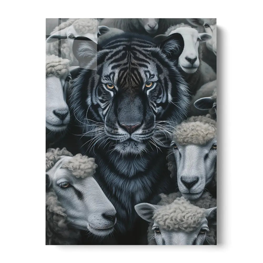 Tiger Sheep Portrait