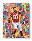 Travis Kelce Pop Art