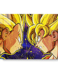 Vegeta Goku Super Saiyan