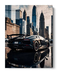 Wet Road Lamborghini